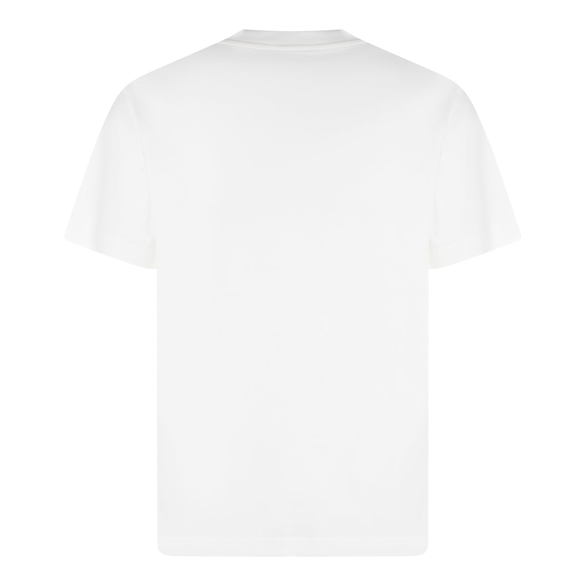 White Cotton Logo T-Shirt