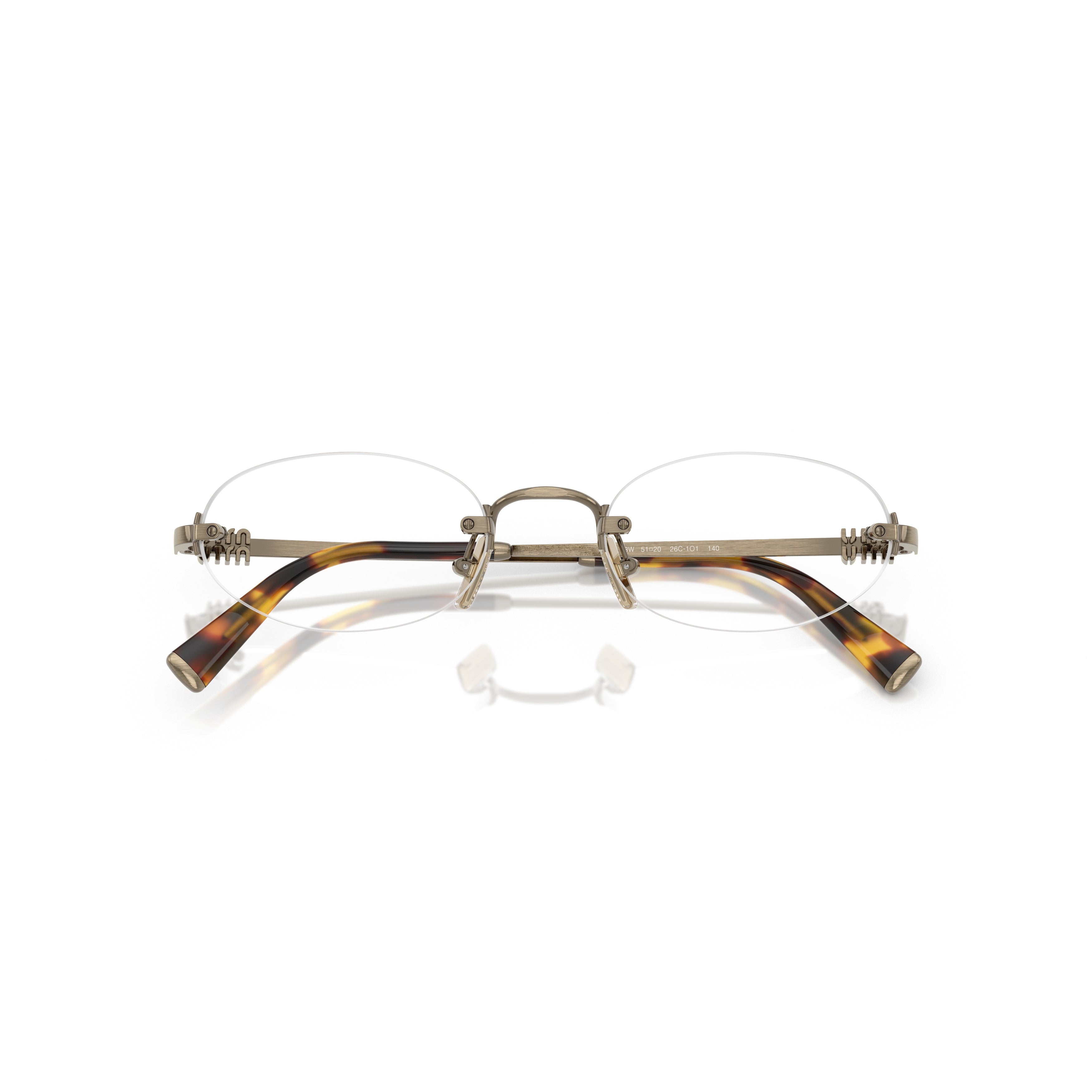 0mu 53wv Rimless Eyeglasses