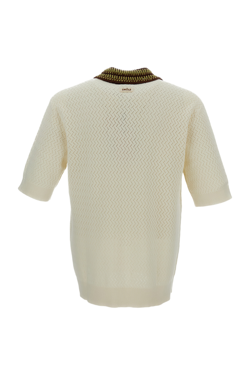 Ajouré D Miroir Knit Polo Shirt