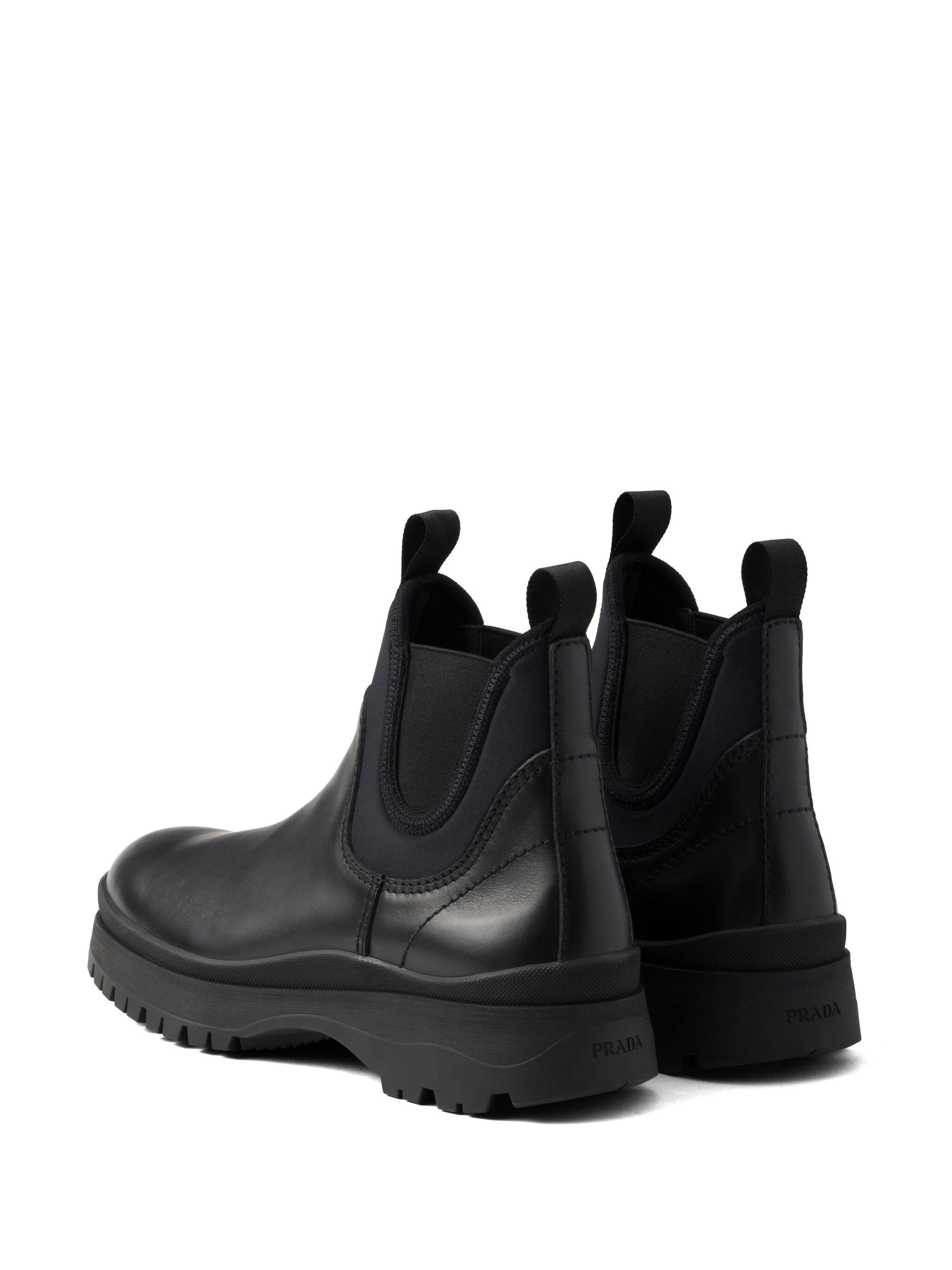 Black Brixxen Leather Chelsea Boots