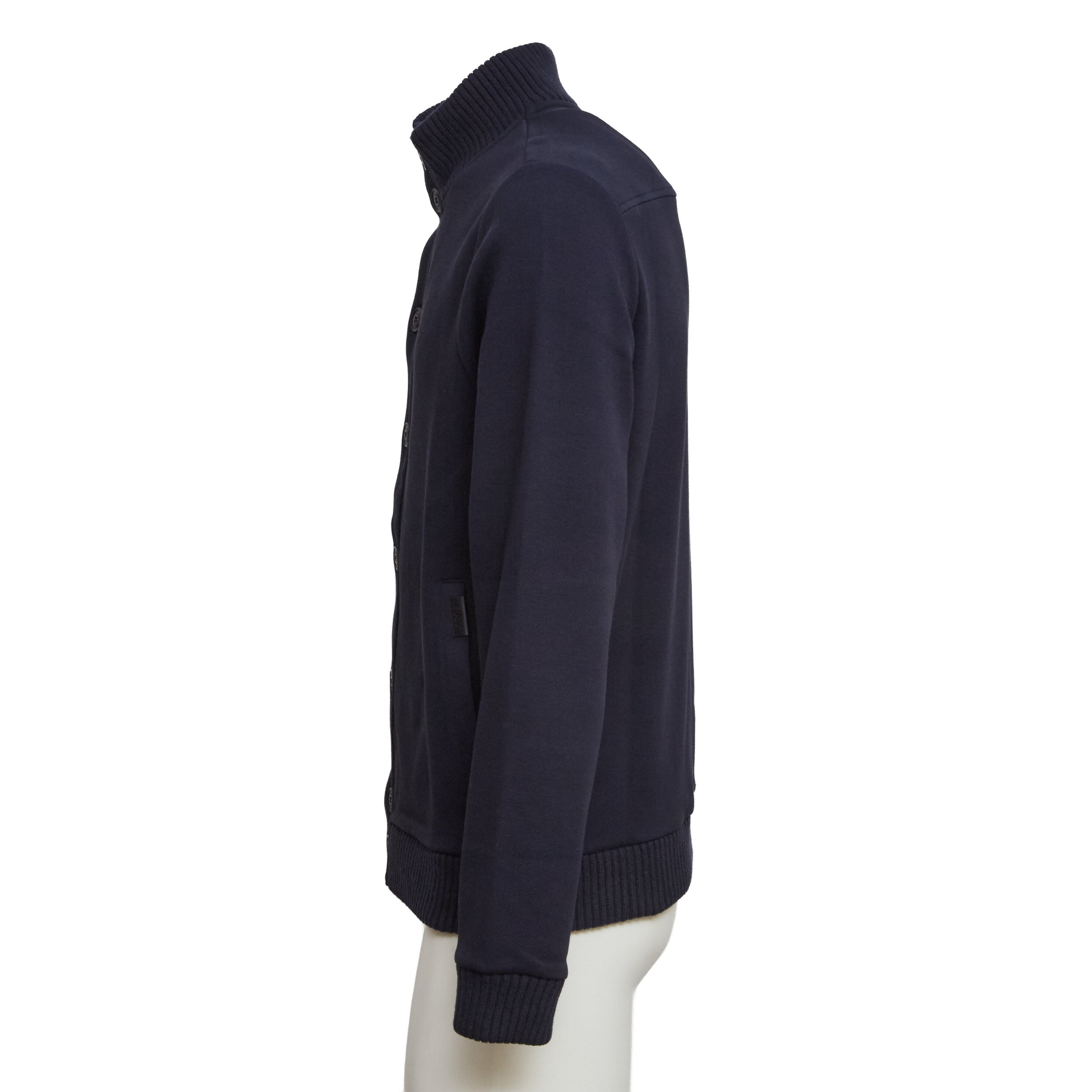 Cotton Piquet Cardigan