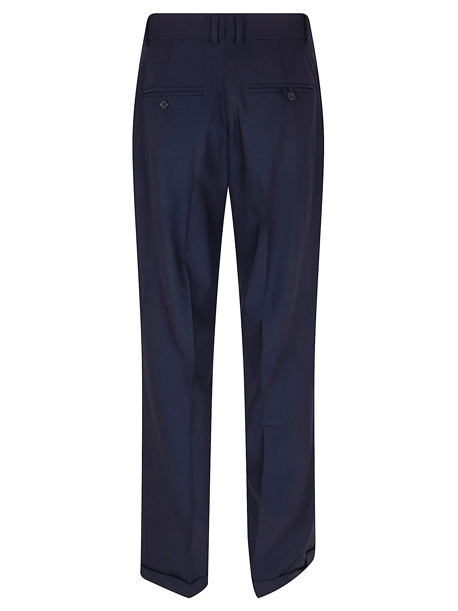 Tailored Straight-Leg Trousers