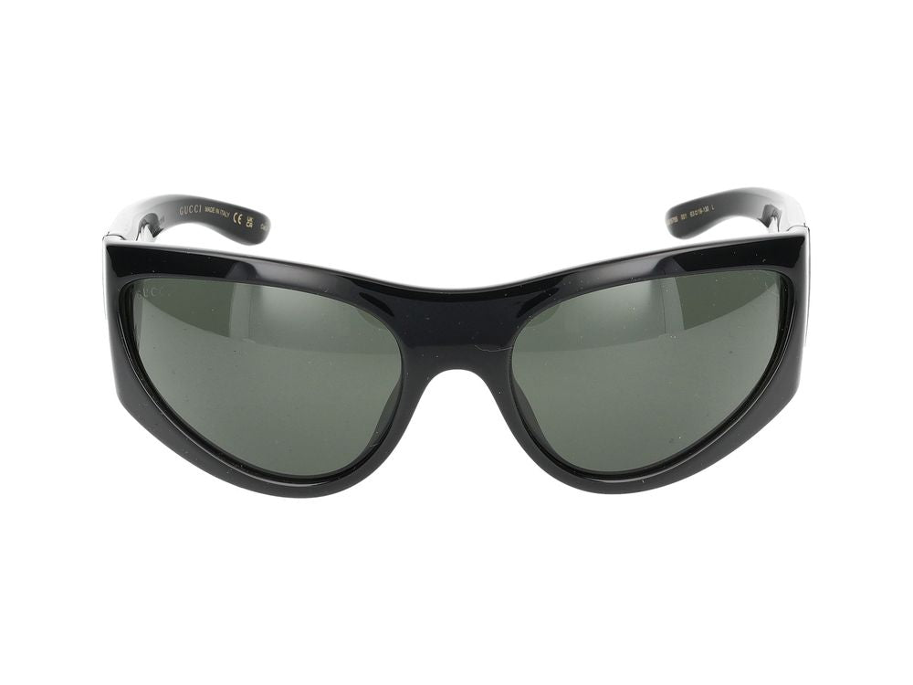 Okulary przeciwsłoneczne GG1575S 001 czarne czarne szare 63/19/130