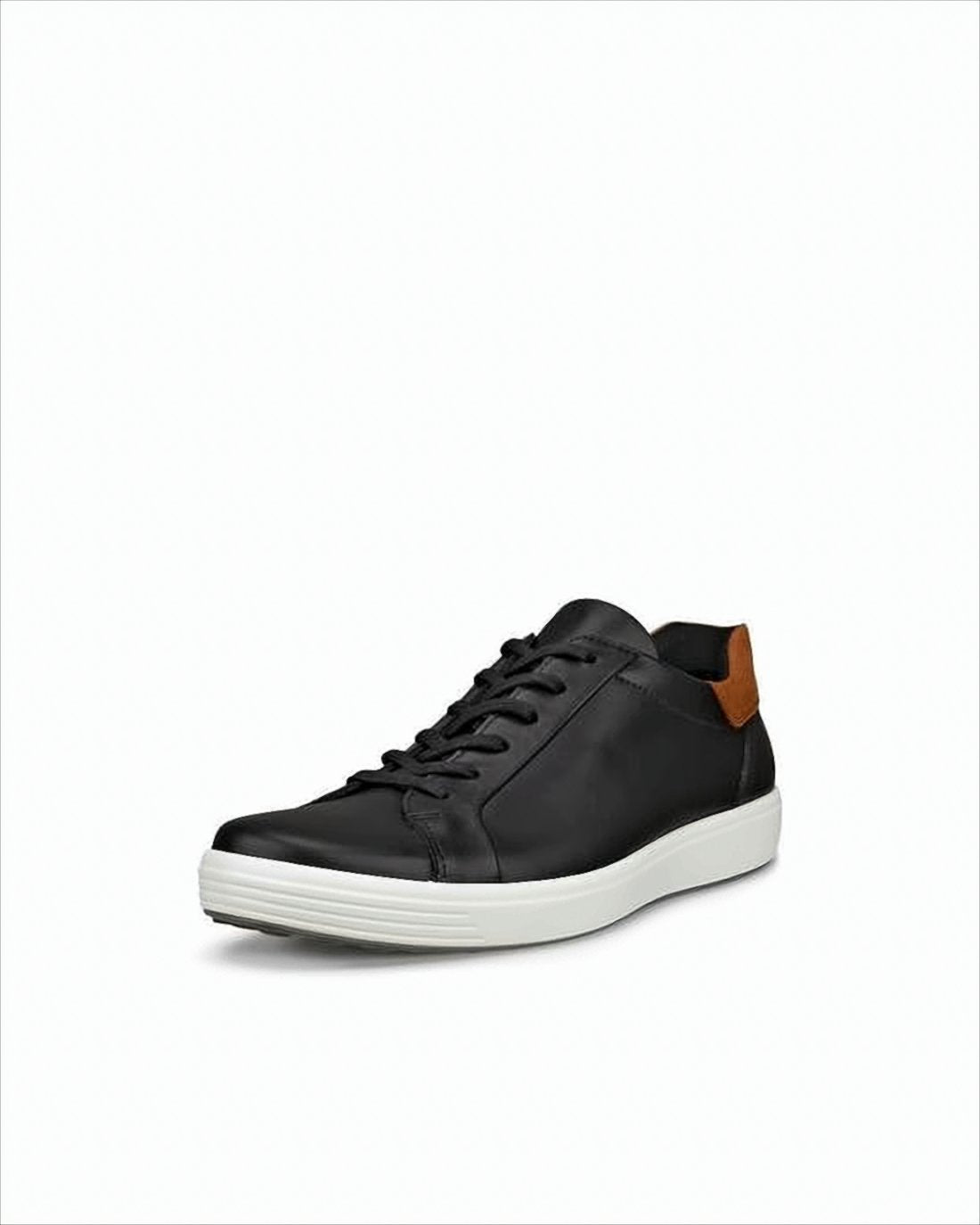 Low-Top Black Cow Leather Sneakers