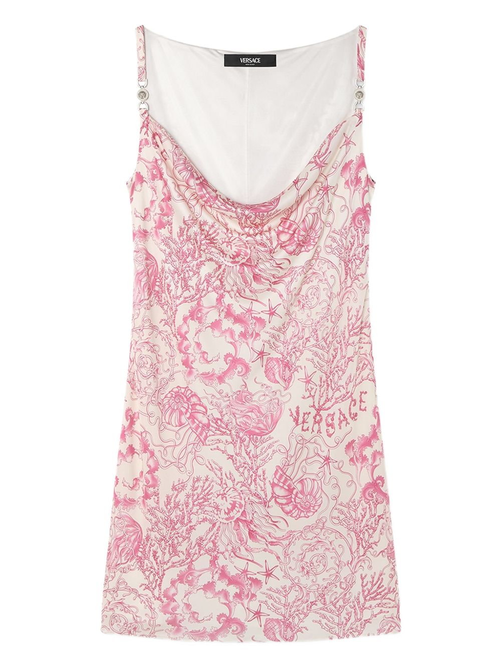 Mini Dress with Cowl Neckline
