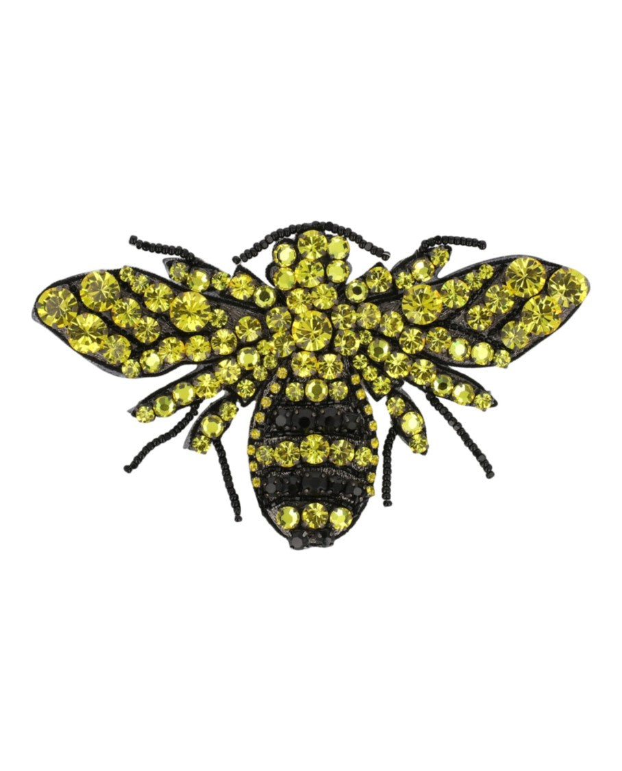 Crystal Embellished Bee Brooch