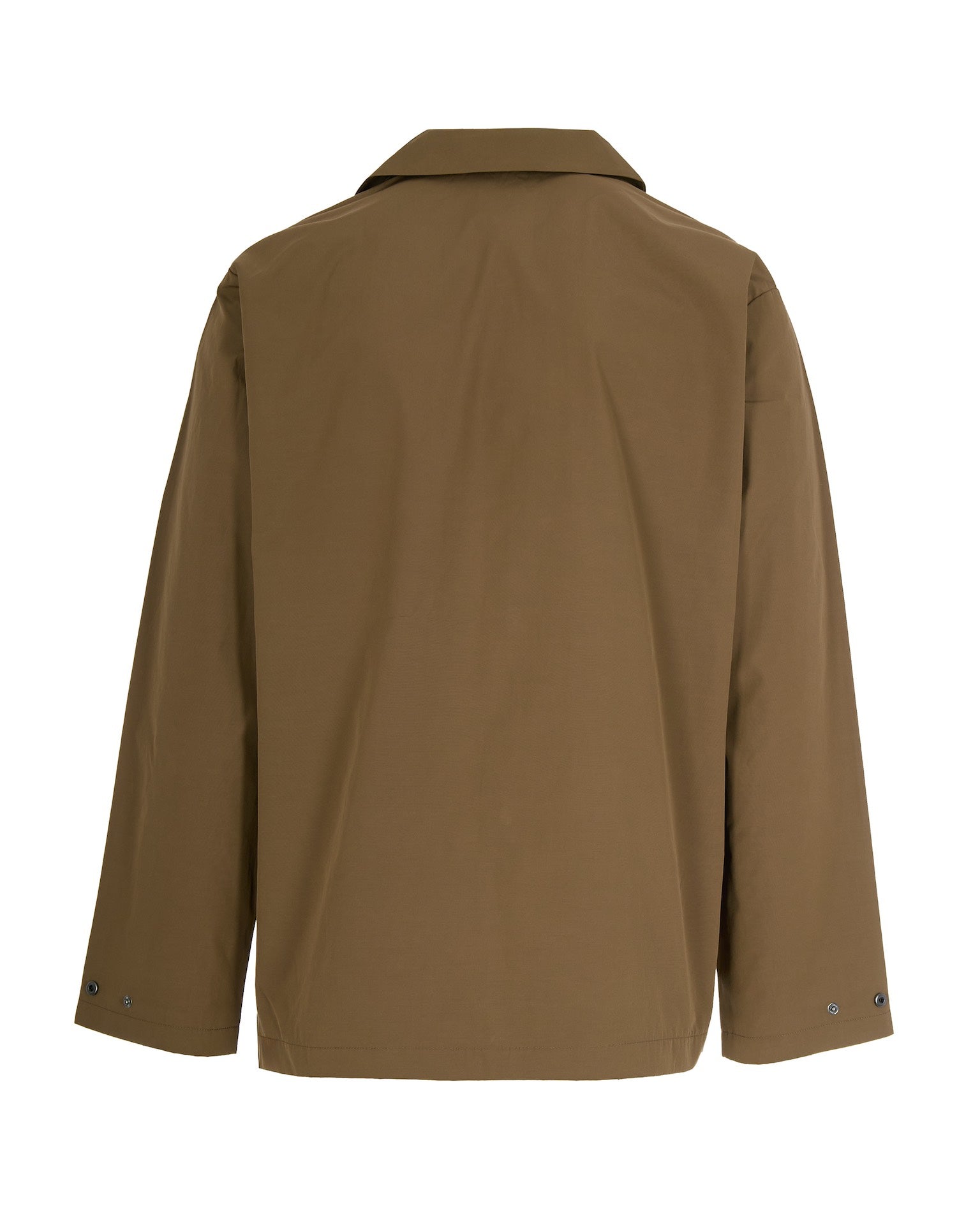 Jacket with logo embroidery