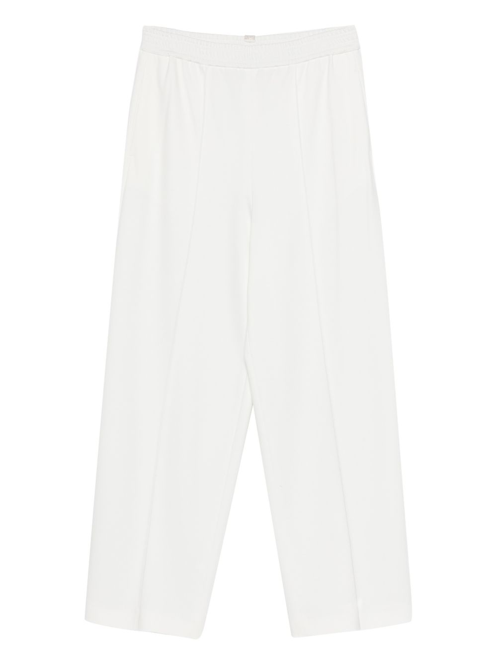 Wide-Leg Trousers With And Elastic Waistband