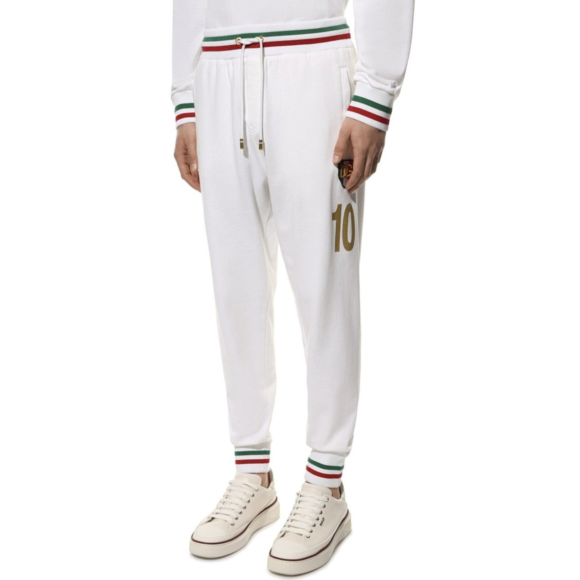Cotton Sweatpants With Iconic Logo