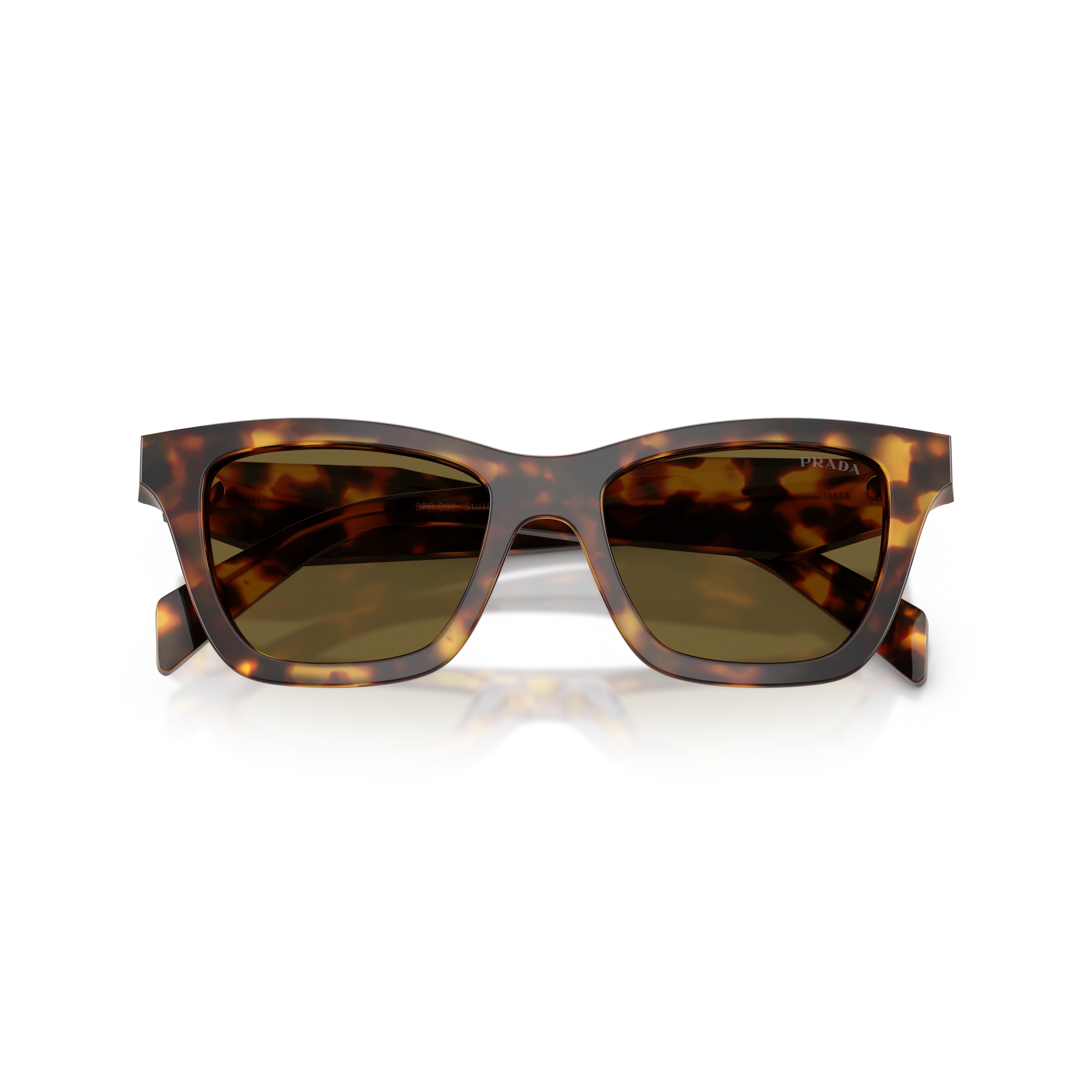 0pr C07s Square Frame Tortoiseshell Sunglasses