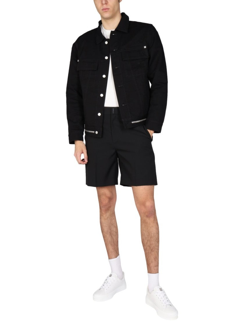 Logo Bar Bermuda Shorts