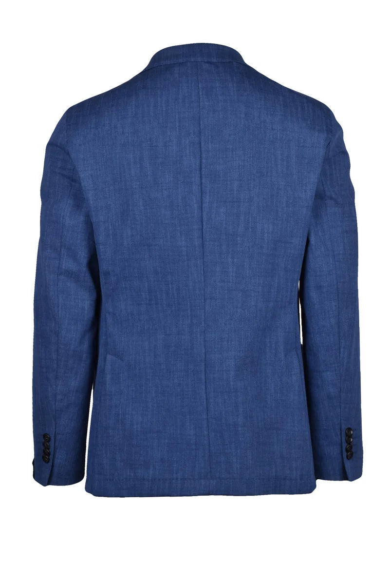 Unlined Tailored Jacket with Rounded Silhouette