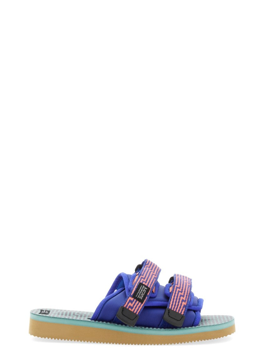 Padded Nylon Slipper With Adjustable Straps