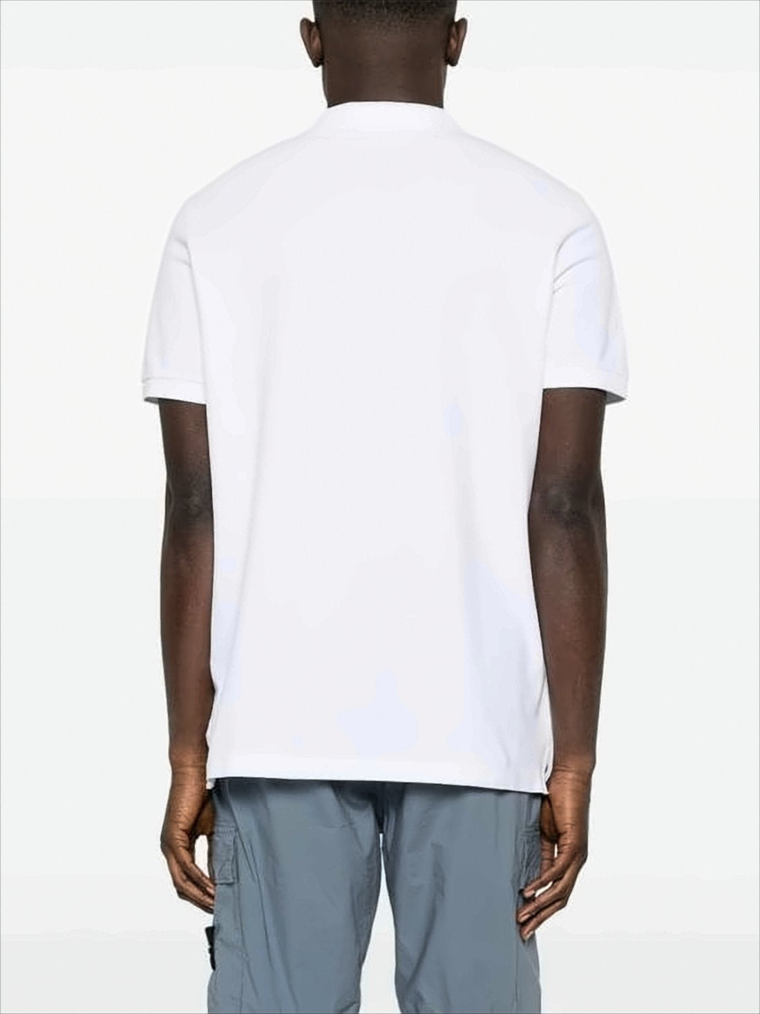 Short-Sleeve Polo Shirt with Classic Collar