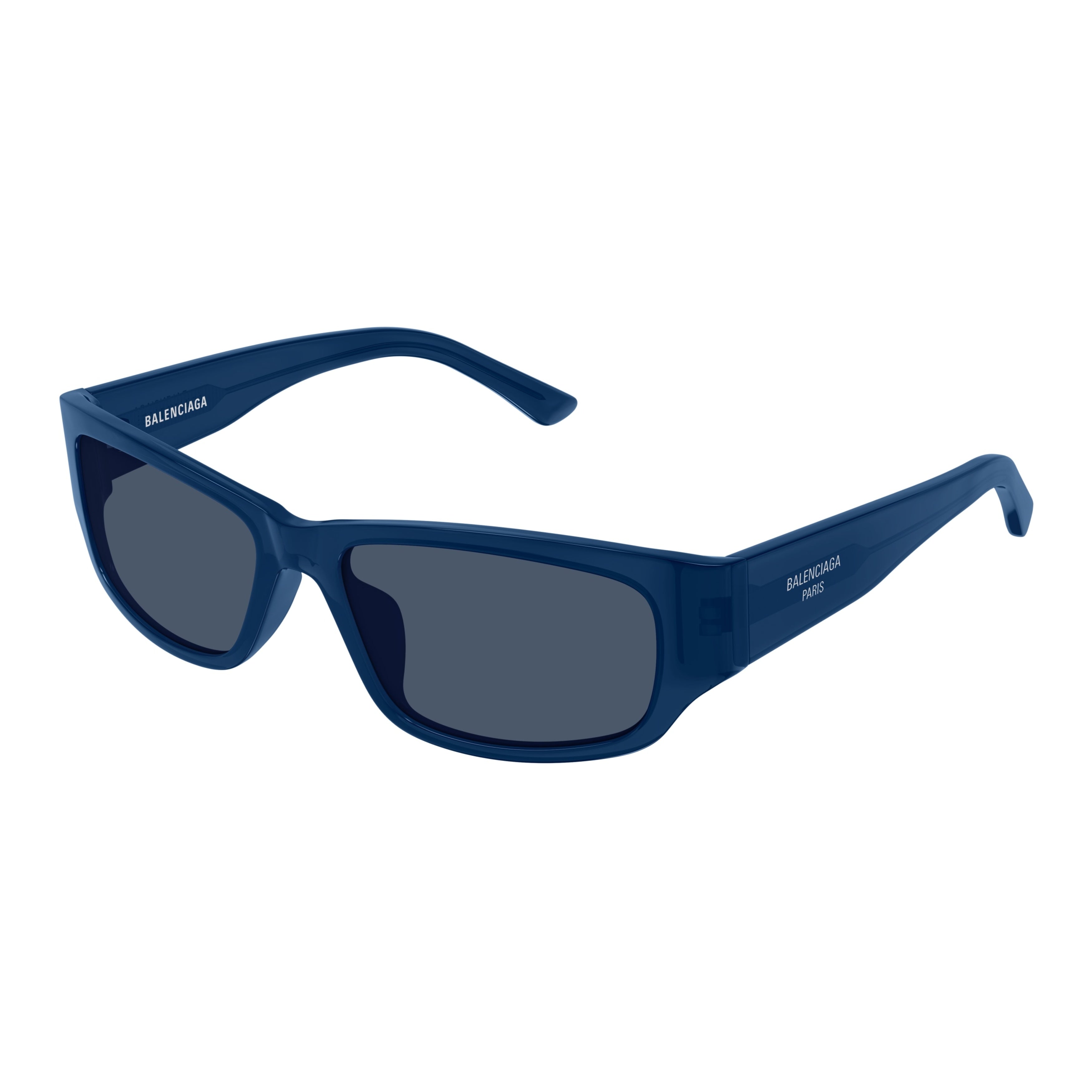 Bb0368sk Rectangular Deep Blue Sunglasses