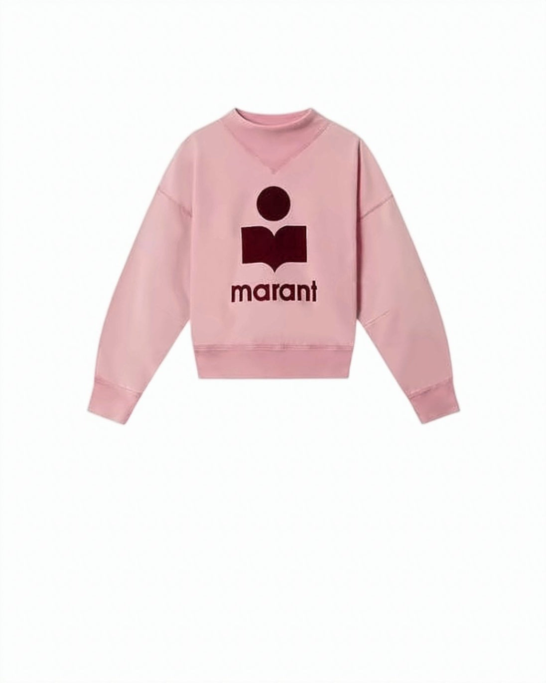 Cropped Soft Pink Sweatshirt