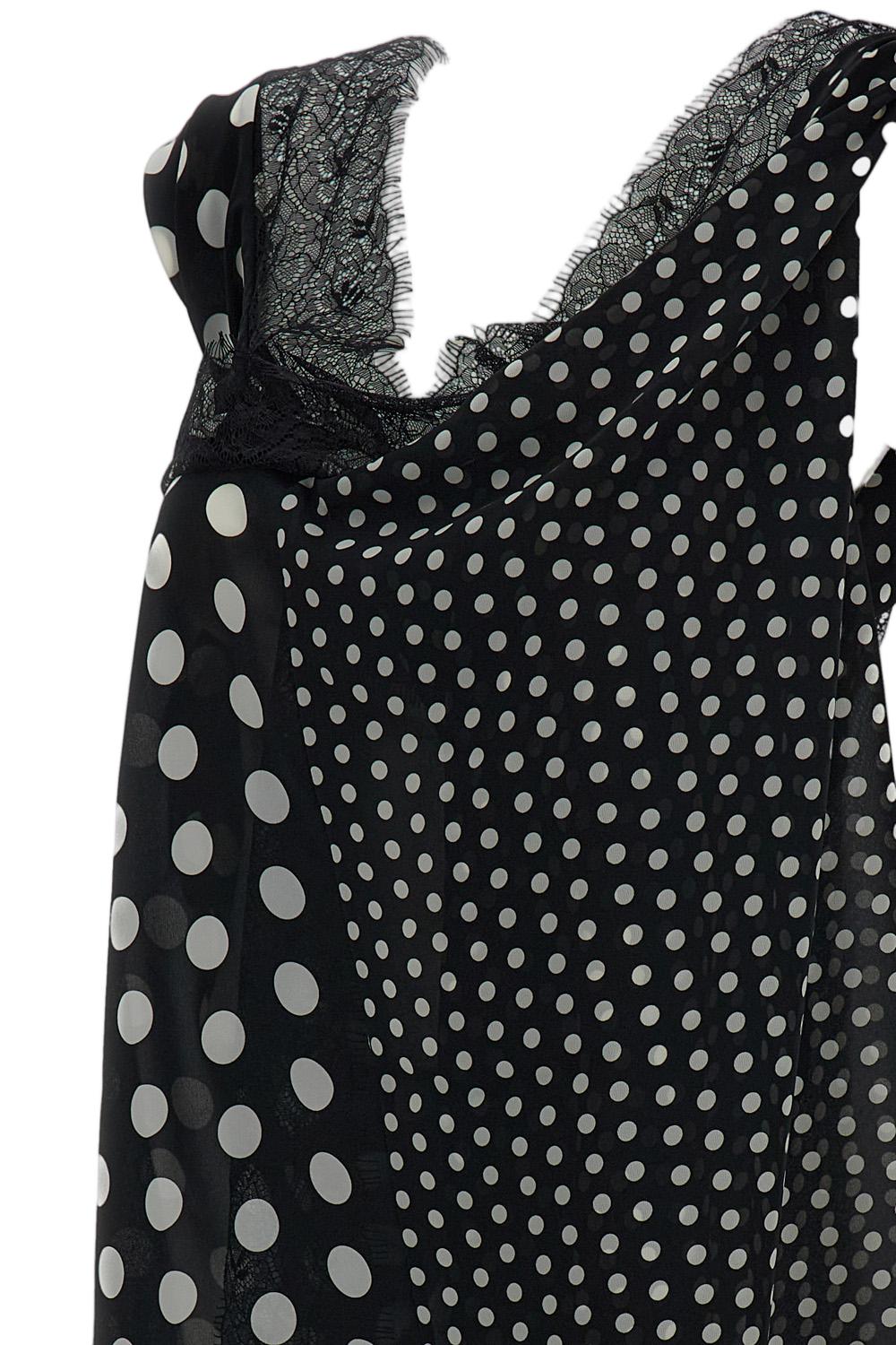 Polka Dot Sleeveless Top
