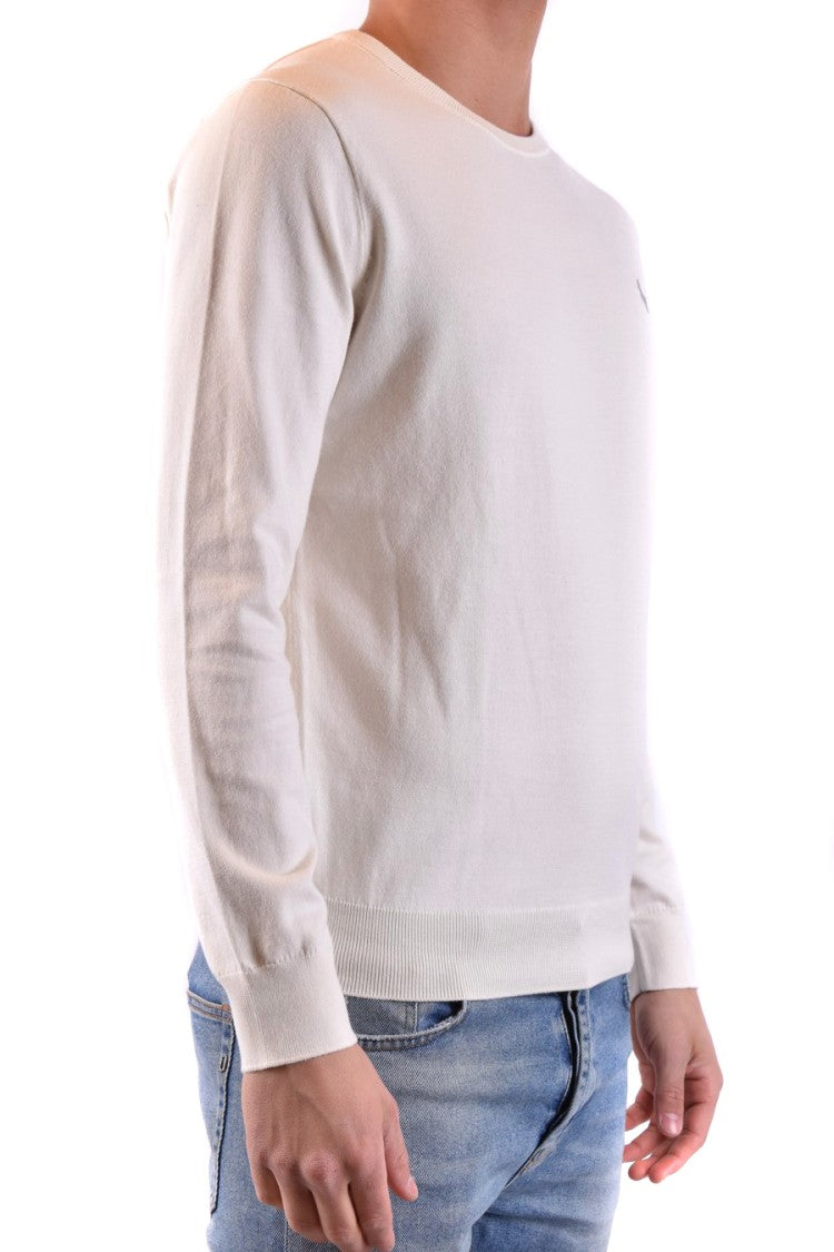 Light Blue Cotton Knitwear