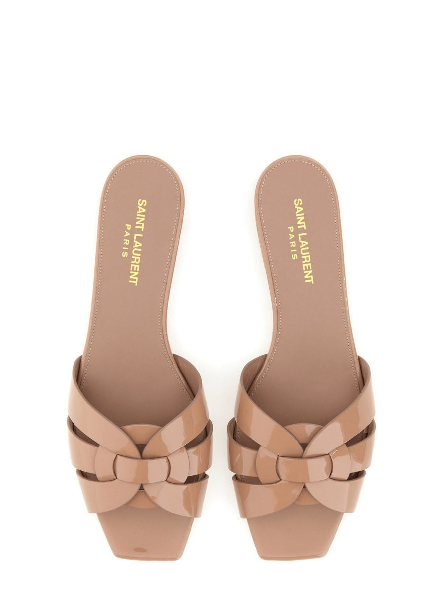 Nu Pieds Tribute 05 Flat Sandals With Braided Straps