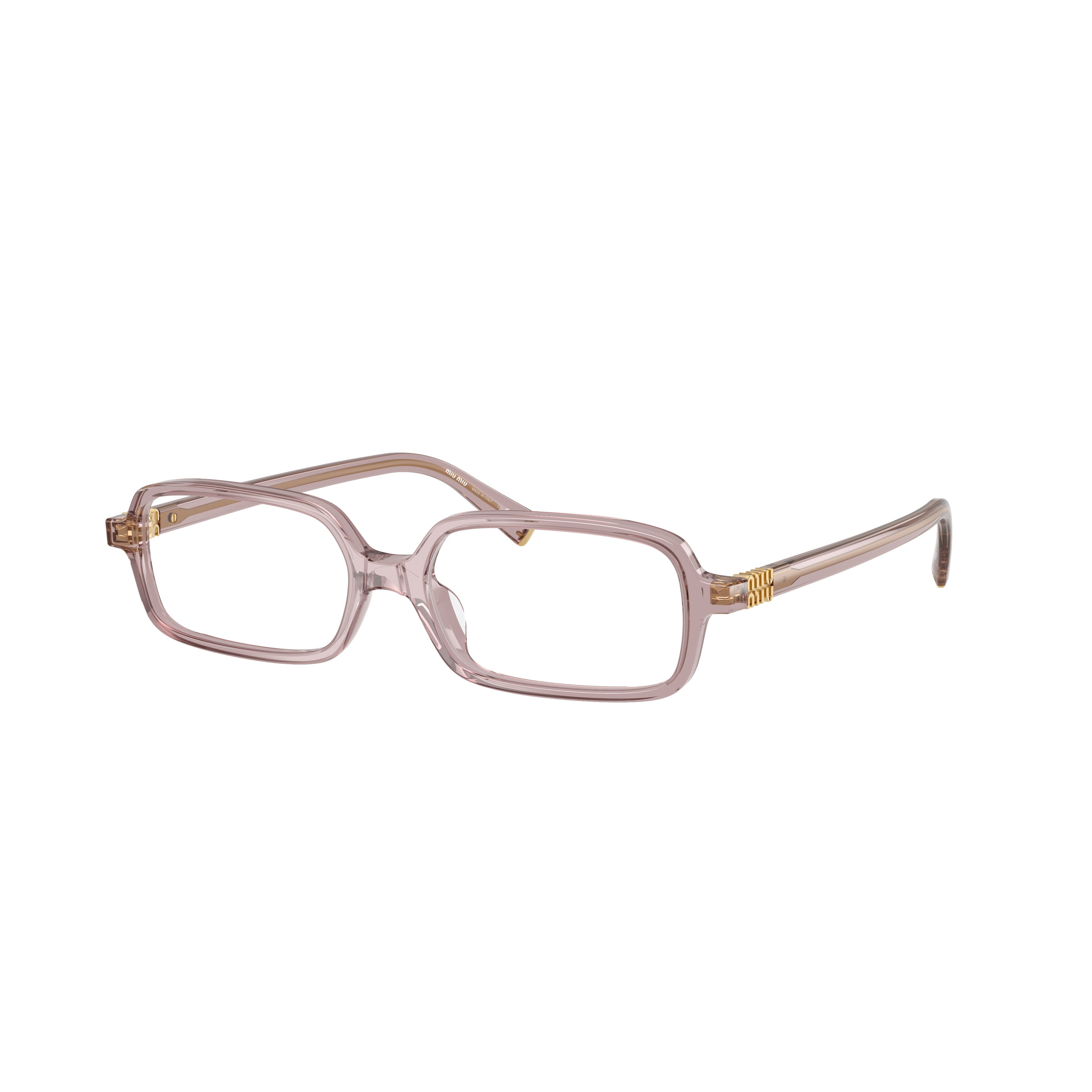 0mu 01yv Oversized Rectangular Eyeglasses