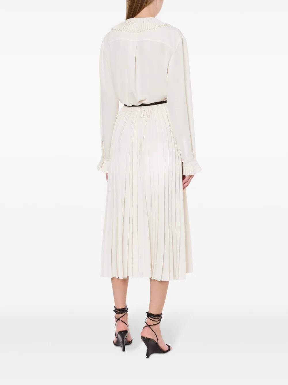 Tailored Button-Down Camicia With Pointed Collar