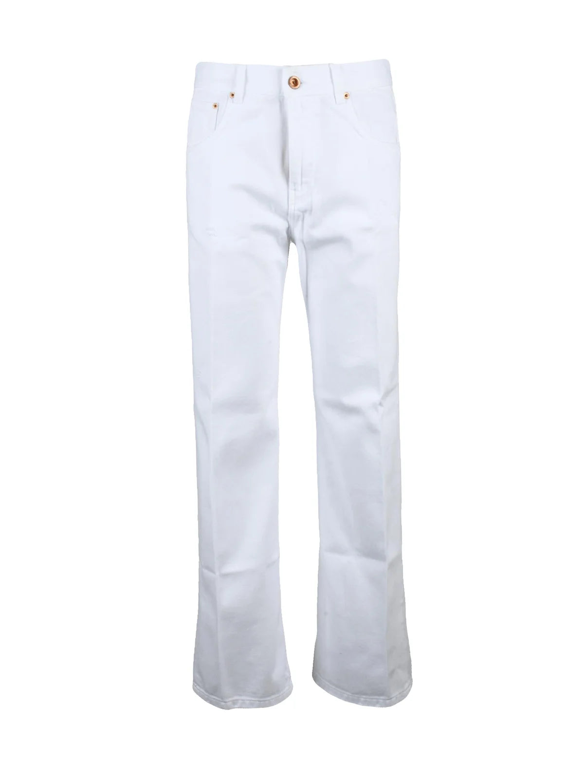 White Cotton Jeans
