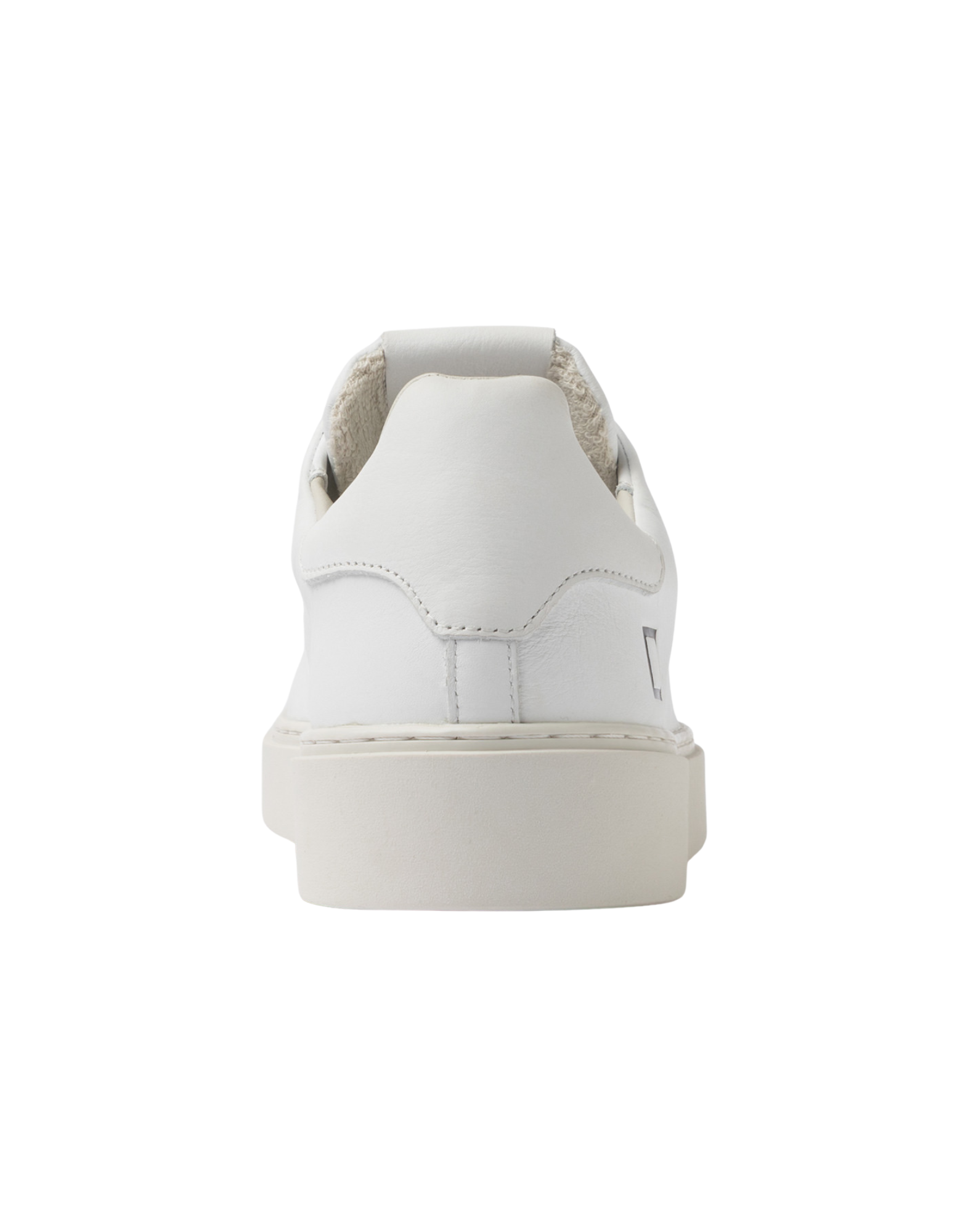 White Levante Calf Leather Sneakers