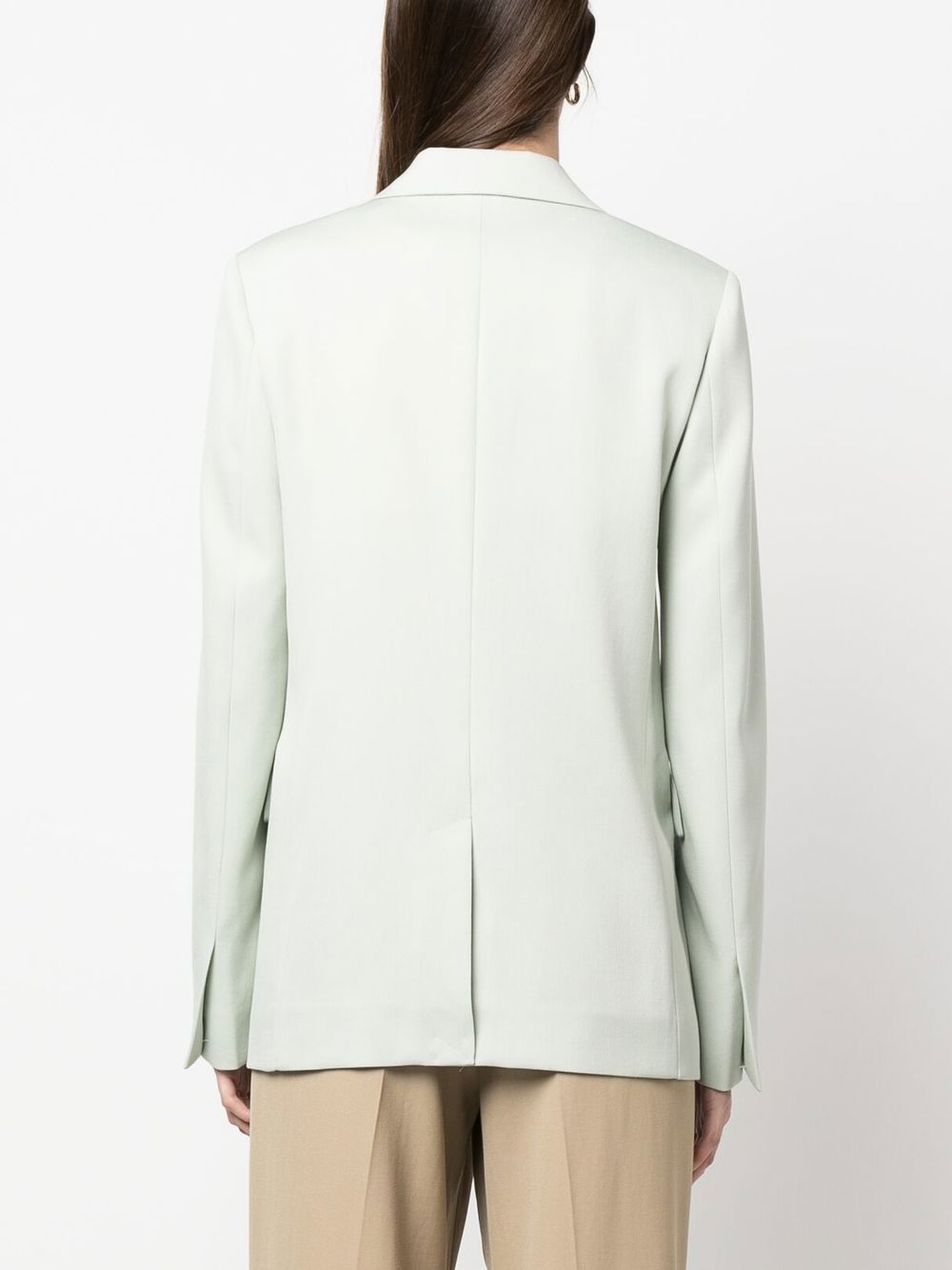 Light Green Virgin Wool Blazer