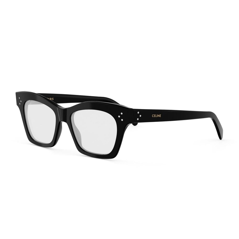 CL50175I 3 Dots HD 001 Black Eyewear