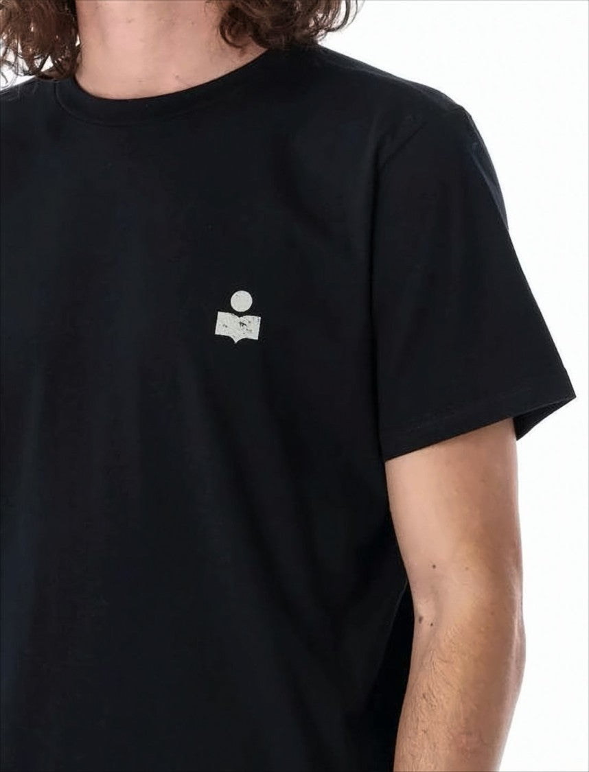 Classic Short-Sleeve T-Shirt with Subtle Logo Accents