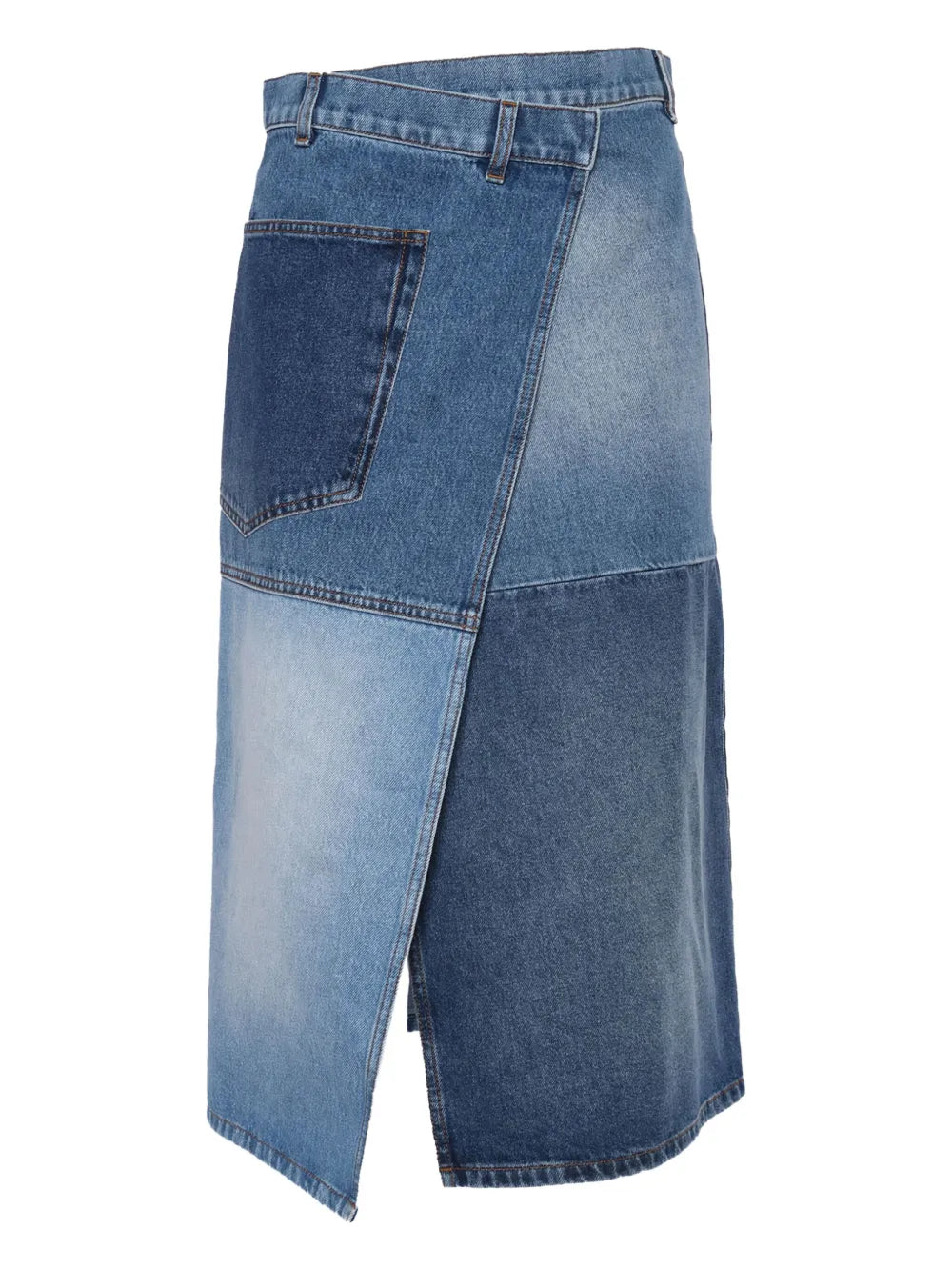 Smooth Silhouette Philosophy Skirt with Clean Finish