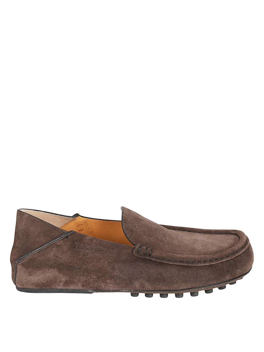 Classic Slip-On Flat Shoes In Soft Calfskin