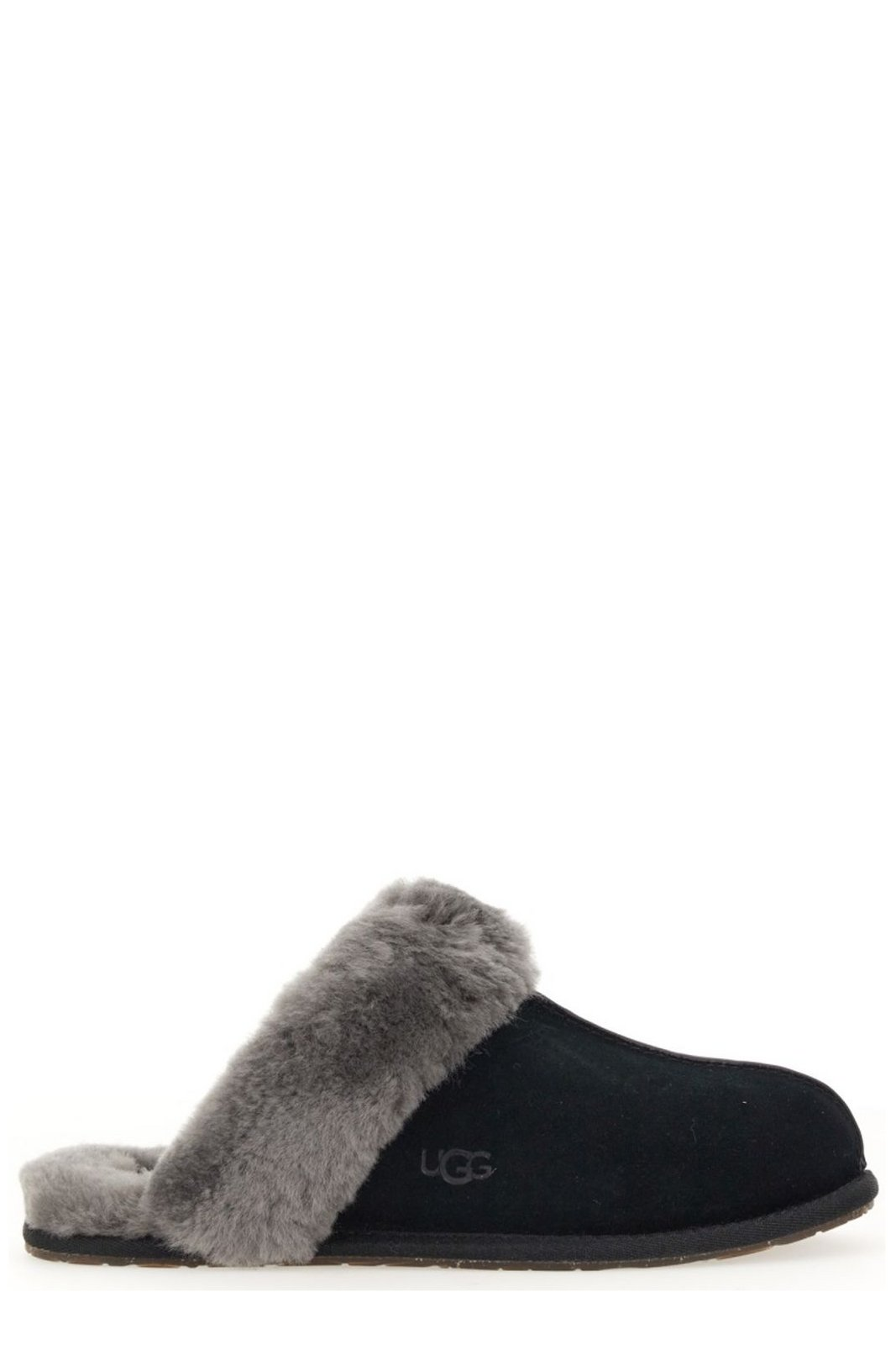 Plush Mule Slippers with Soft Fur Lining