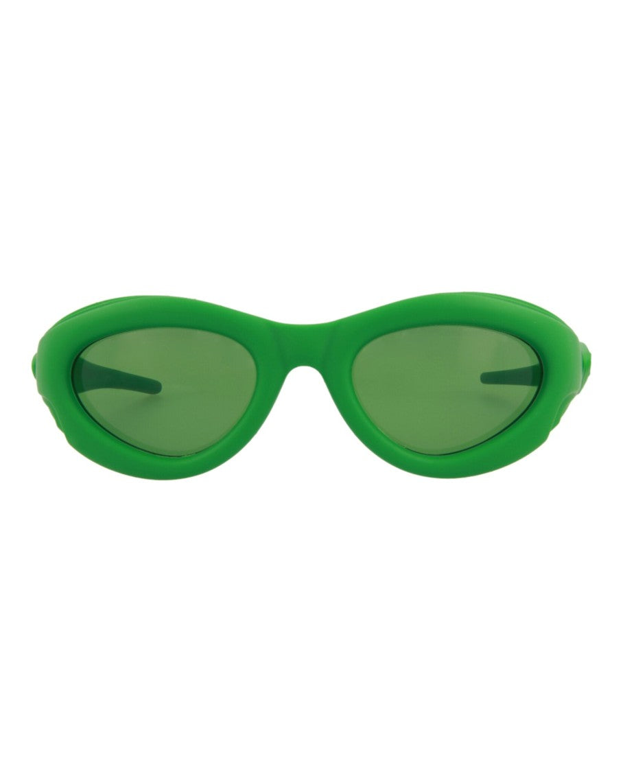 Round-Frame Injection Sunglasses