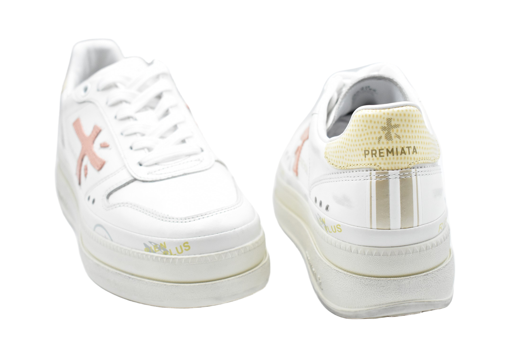 Low-Cut Sneakers With Double-Layer Platform