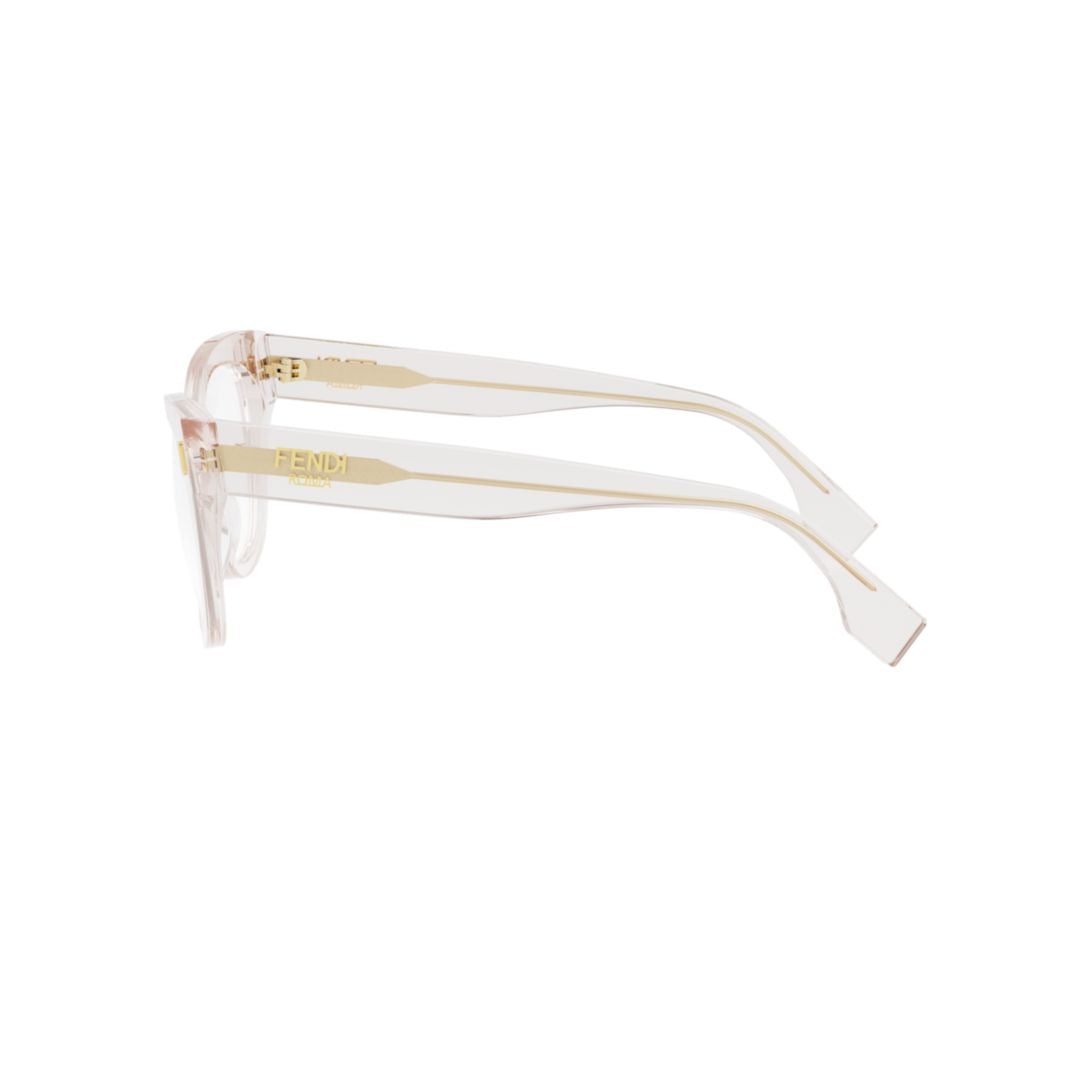 Fe50086i Translucent Acetate Cat-Eye Eyeglasses