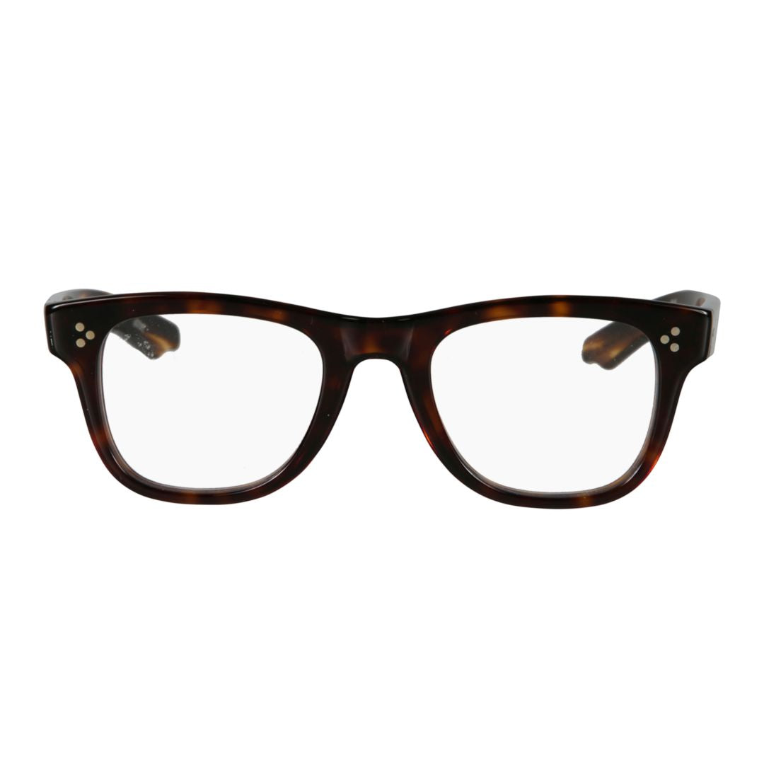 Voyager 23 Classic Tortoiseshell Frame Eyeglasses with Metallic Accents