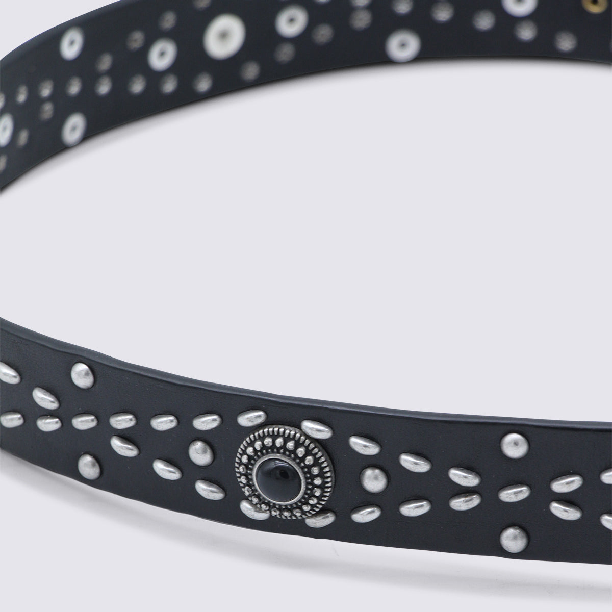 Black Leather Belt