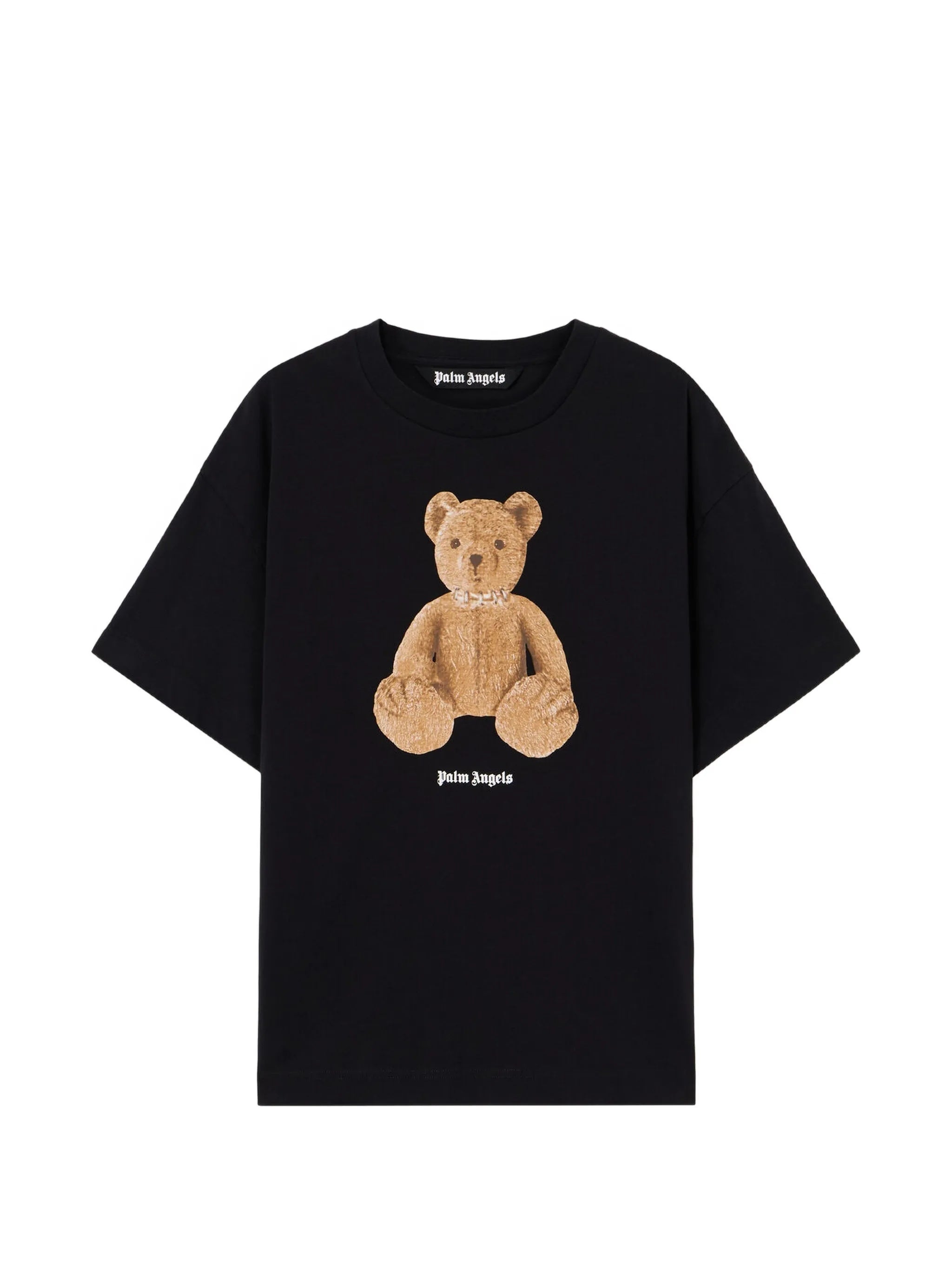 Black Bear Regular Graphic Cotton T-Shirt