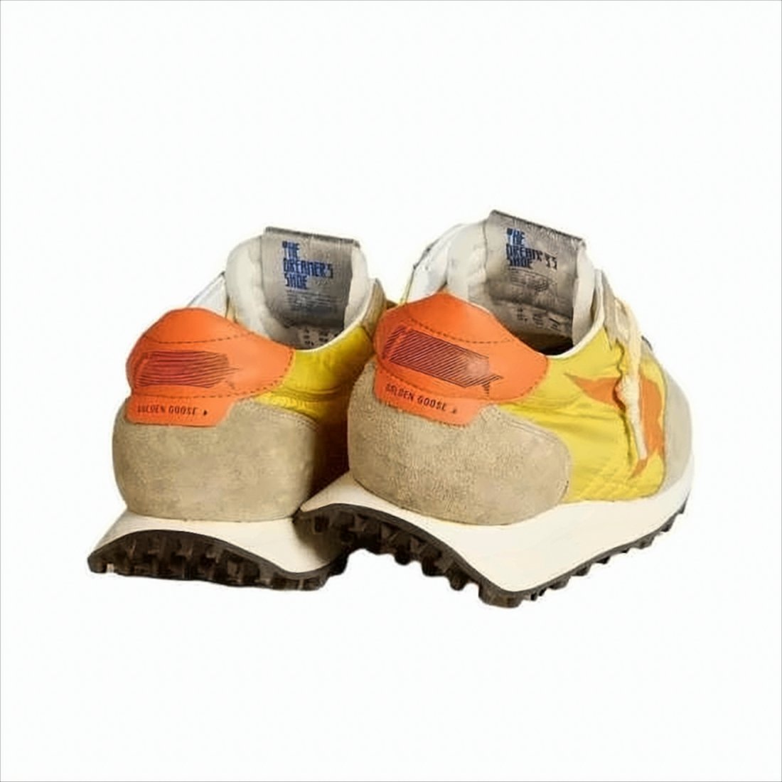 MARATHON Retro Running Sneakers with Suede