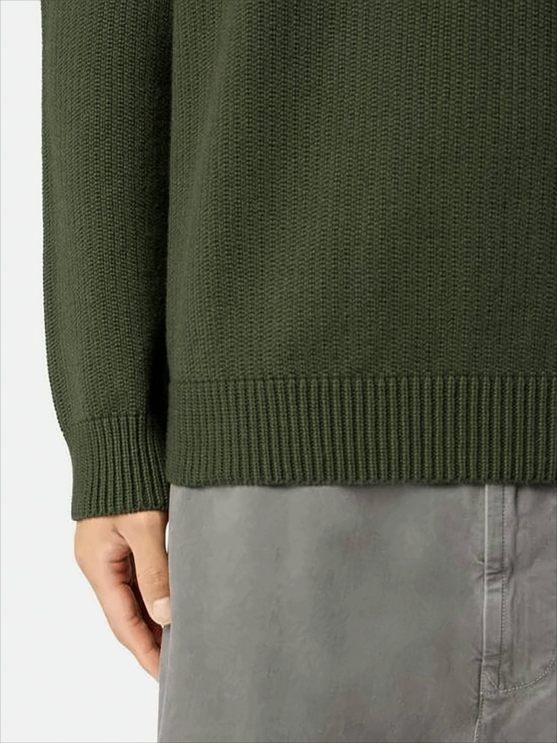 Winter Cotton Crewneck Jumper