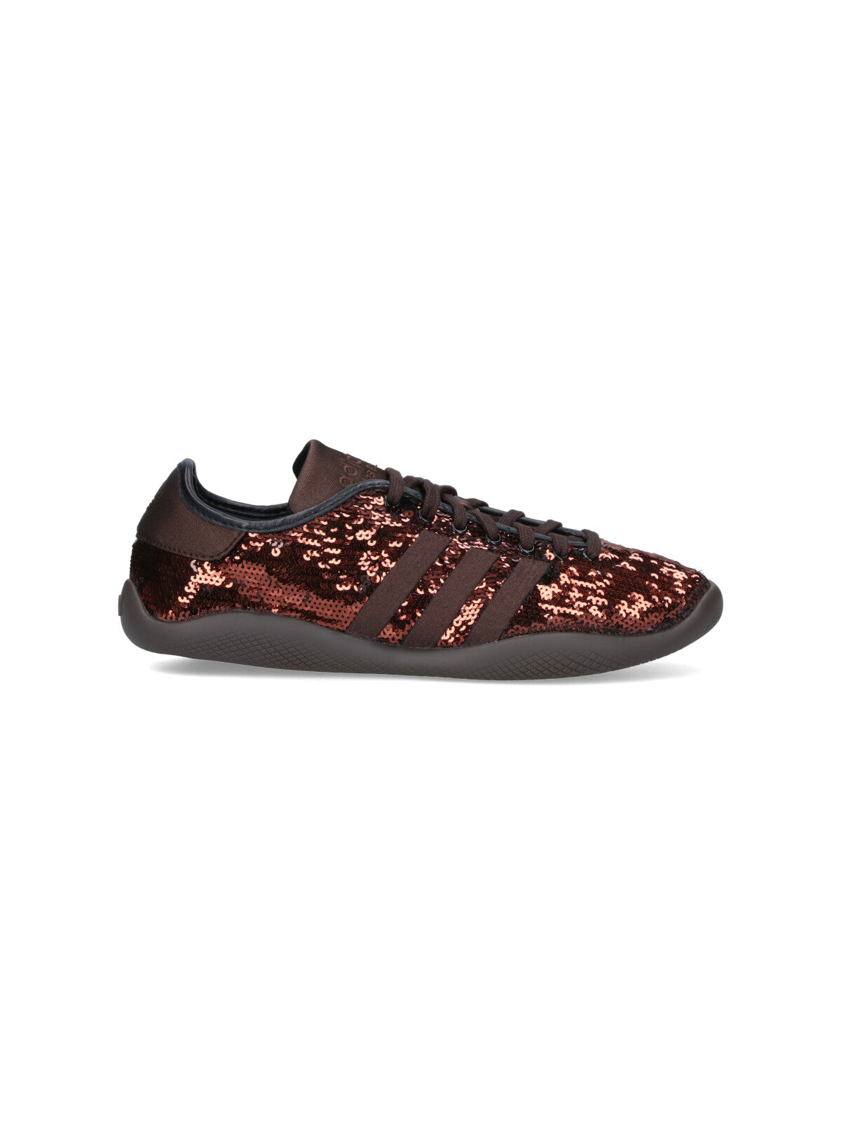 "Karintha" Sneakers, In Brown Fabric