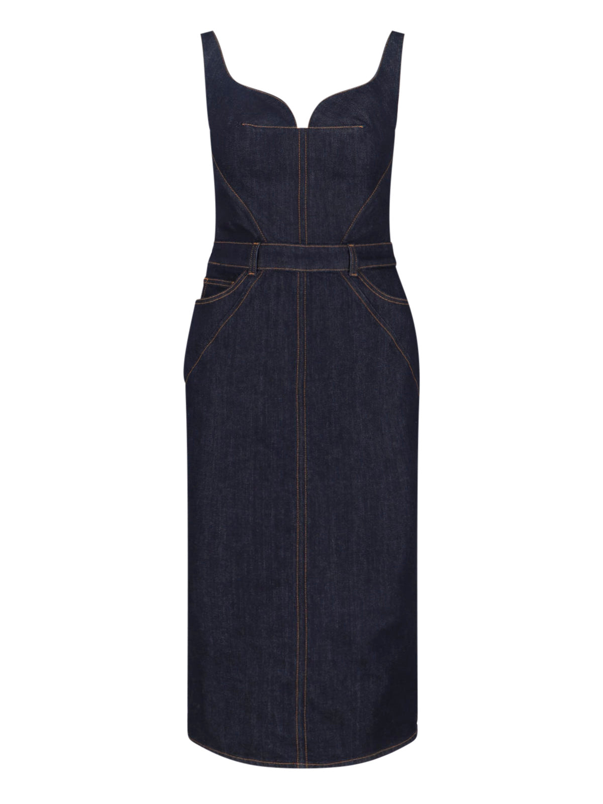 Refined Silhouette Dress With Clean Lines