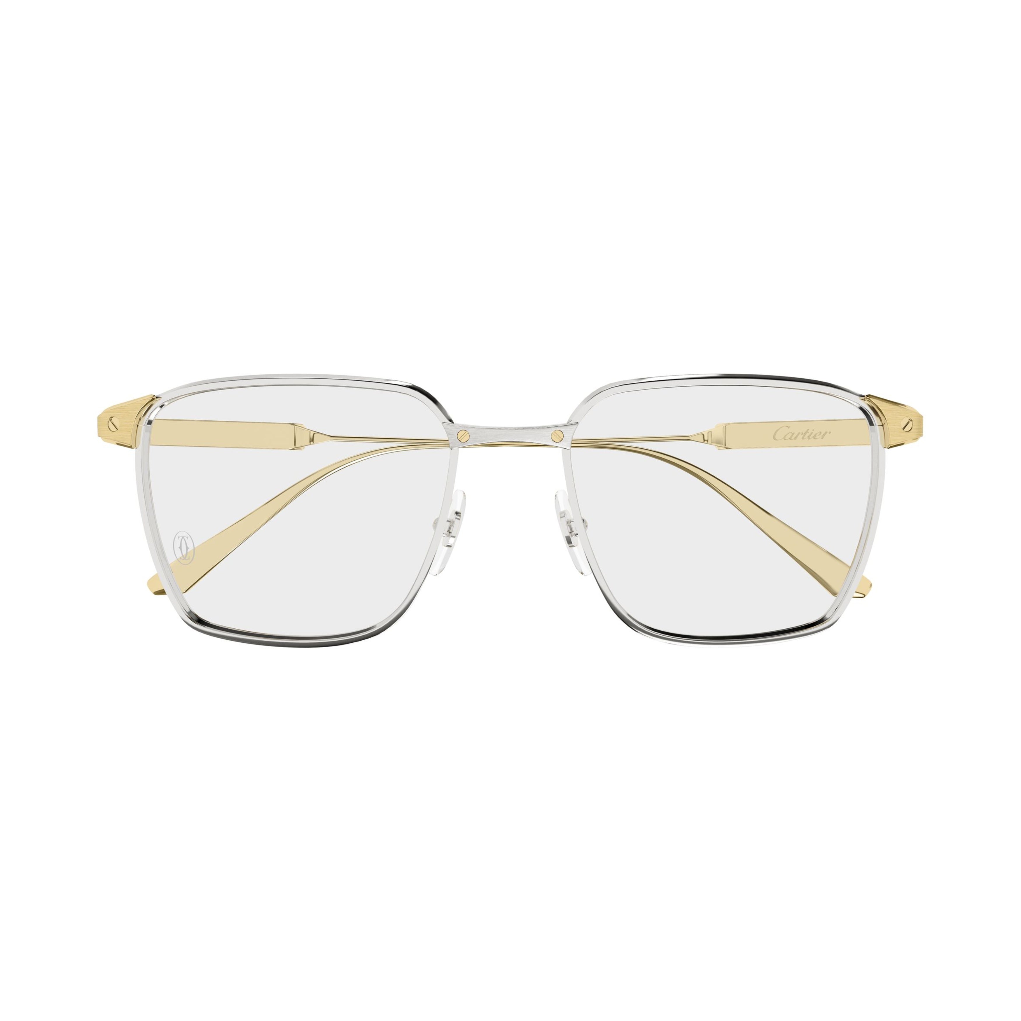 Ct0614o Titanium Square Frame Eyeglasses