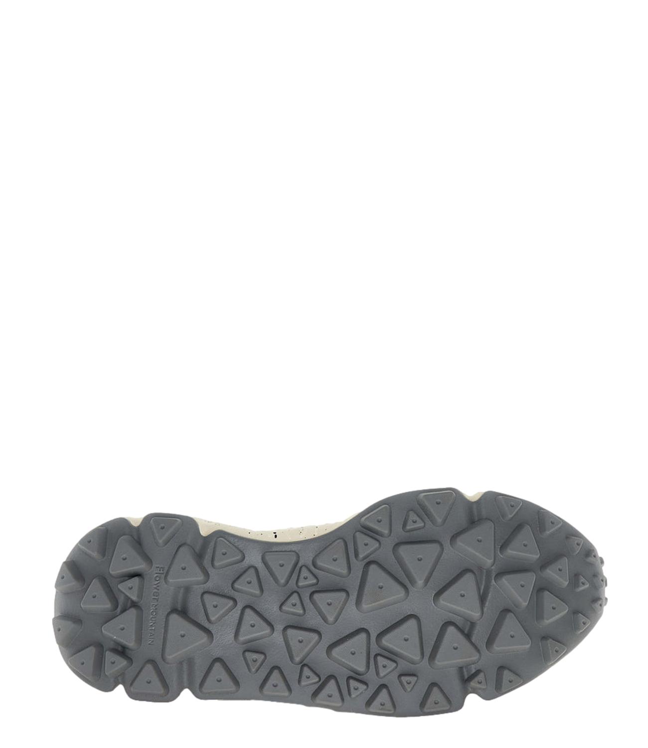 Multi-Material Sneakers with Vibrant Accents and Chunky Sole
