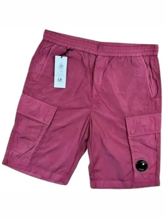 Relaxed-Fit Swim Shorts With Cargo Pockets And Lens Detail