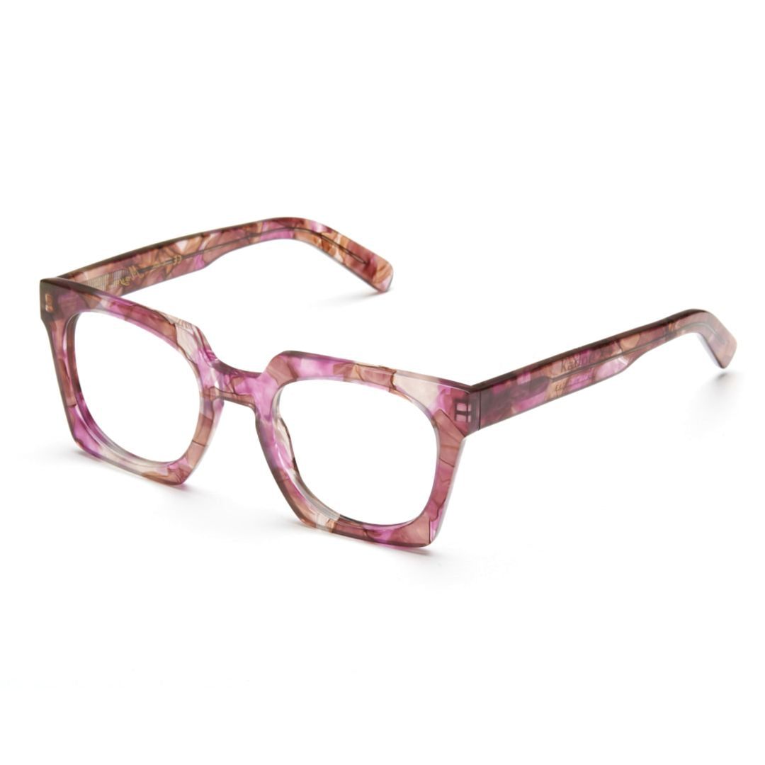 Maya Oversized Square Frame Sunglasses with Marbled Finish