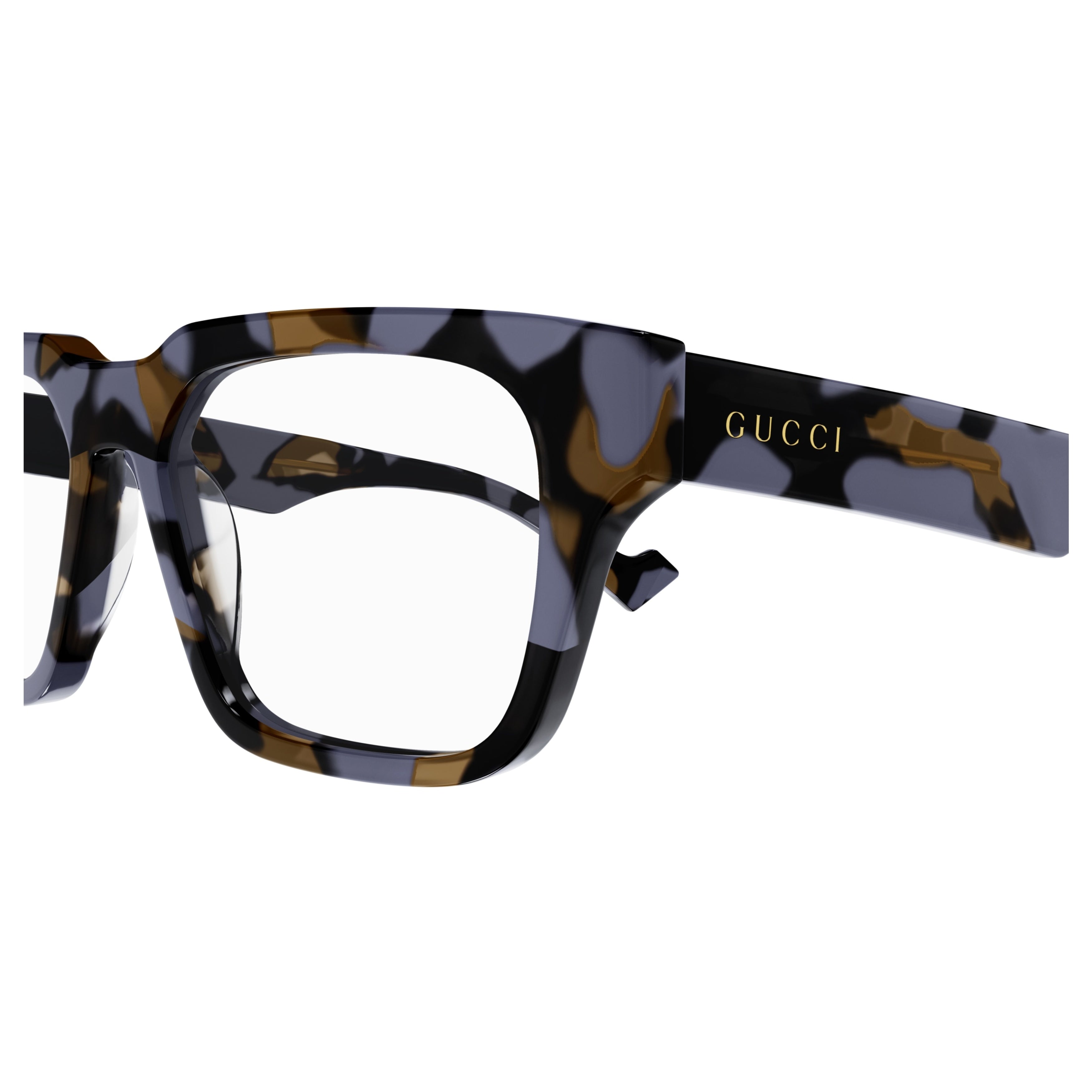 Gg0963o Bold Oversized Tortoiseshell Eyeglasses