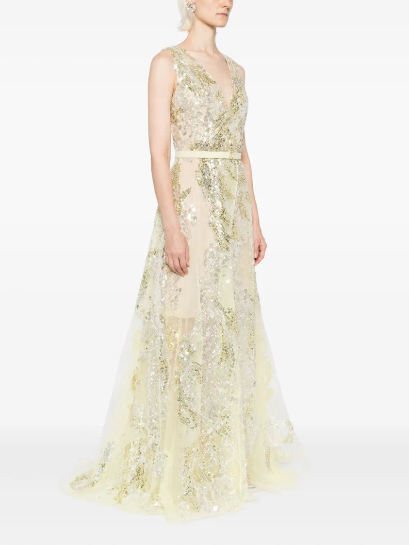 Embroidered Long Dress