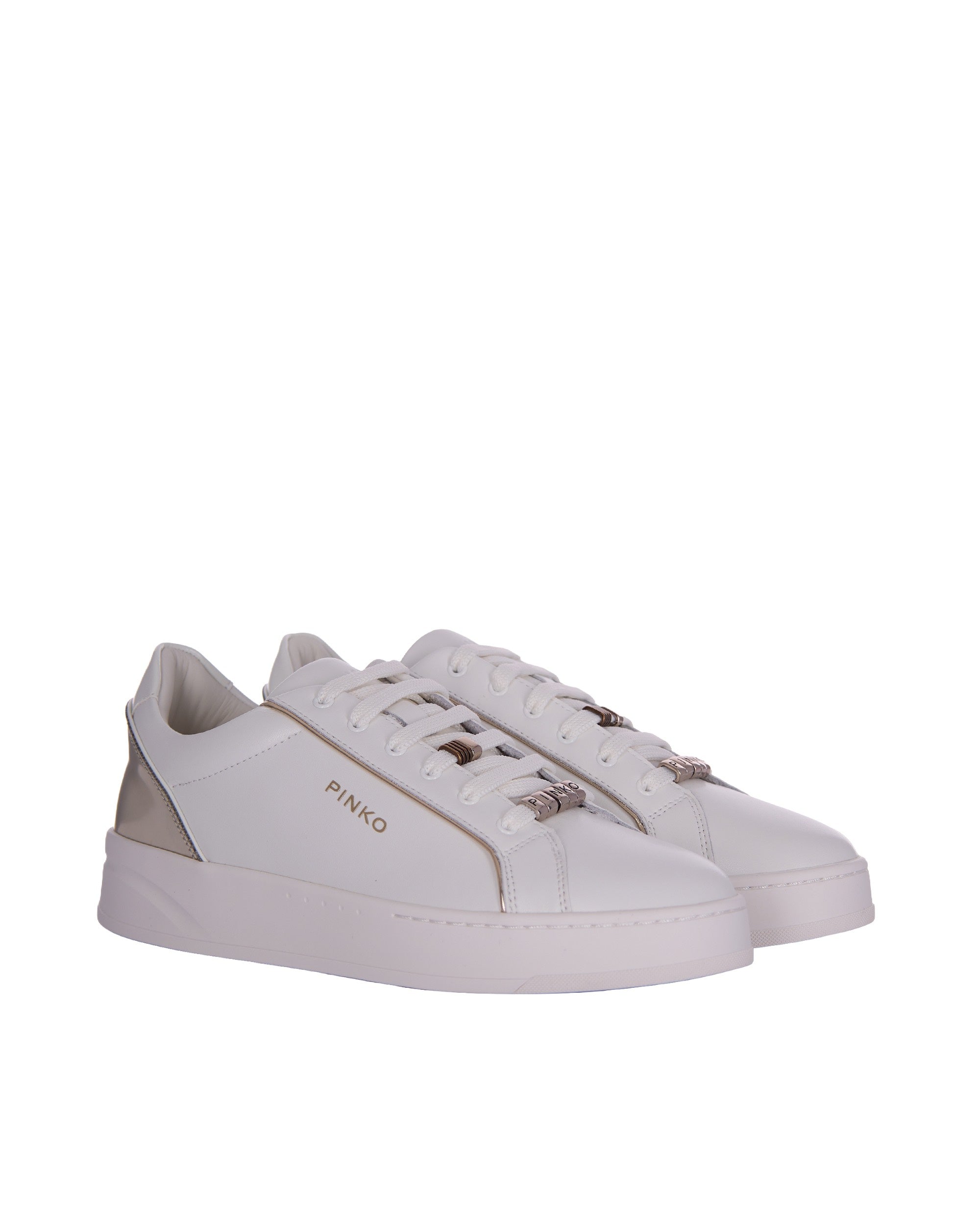 Iris Sneakers with Silver Hardware Details